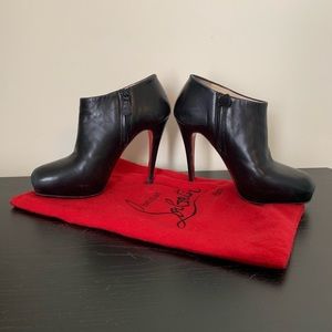 Authentic Christian Louboutin booties